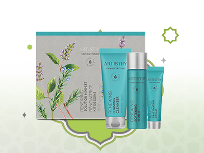 Set Mini ARTISTRY
SKIN NUTRITION
Renewing Solution