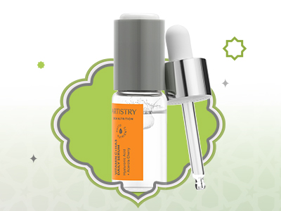  SKIN NUTRITION
Vitamin C+HA3 Daily Serum